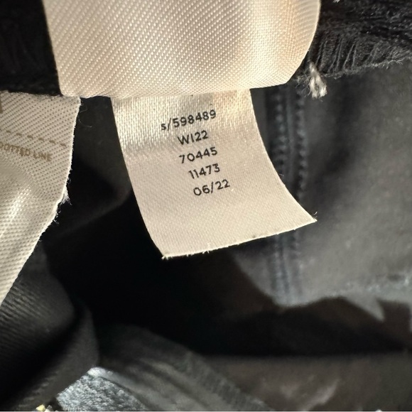 LOFT Womens black coated 5-pockets modal jeans Size 12 - Picture 10 of 11